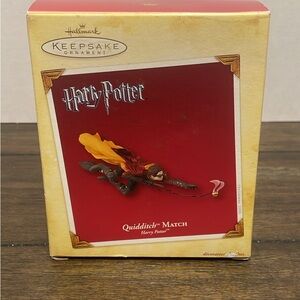 Hallmark Red and Brown Holiday Ornament